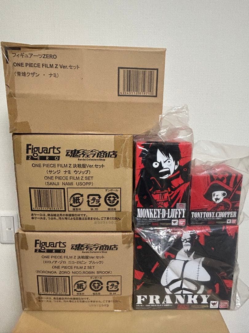 新品　未開封　フィギュアーツzero FILM Z 決戦服 11体セット