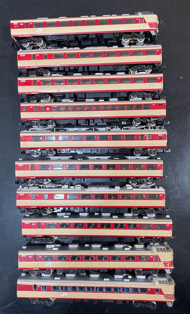 TOMIX 485系ひたち 9両セット＋１両 旧製品ジャンク