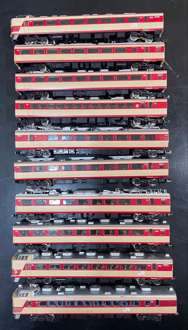TOMIX 485系ひたち 9両セット＋１両 旧製品ジャンク