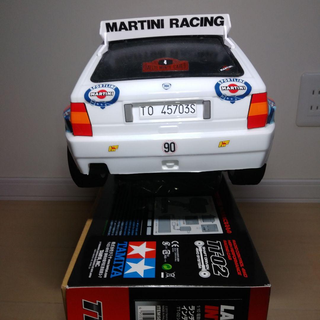 タミヤTT-2 ランチアデルタインテグラーレ