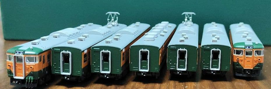 KATO 10-1586 113系湘南色7両基本セット