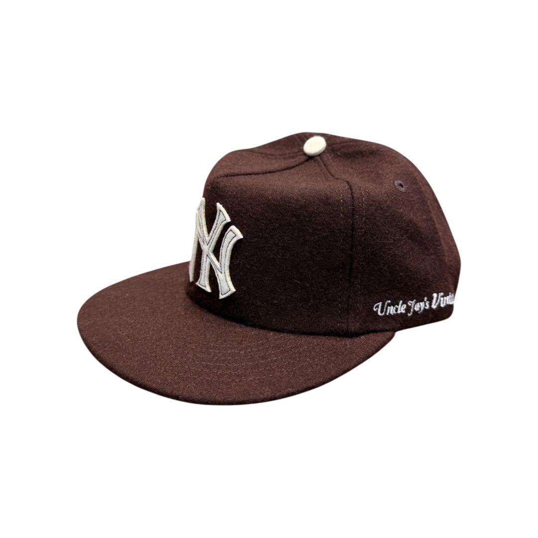 人気ブラウン Uncle Jay's Vintage YANKEES キャップ