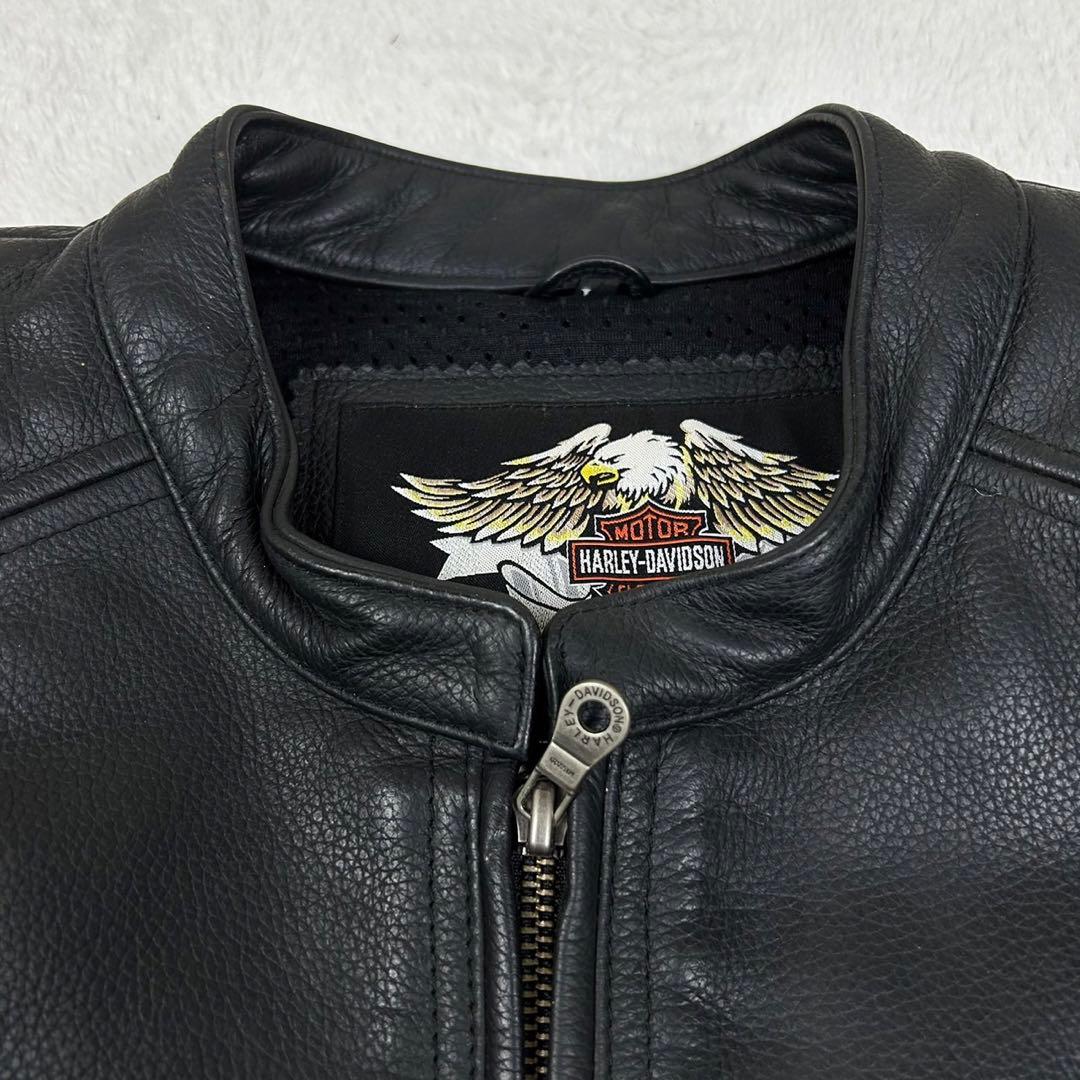 激レア XXL相当 HARLEY-DAVIDSON ライダースジャケット スカル