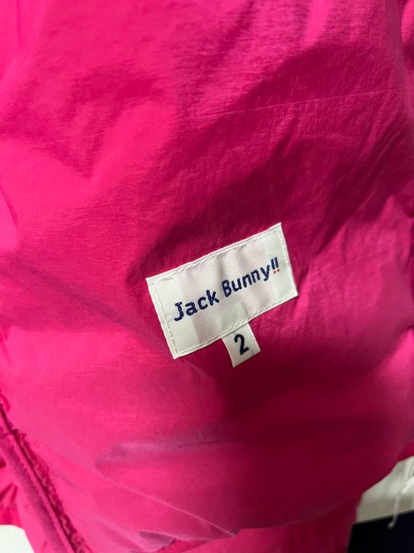 【新品】ジャックバニー 中綿ブルゾン ピンク 2（Ｌ）