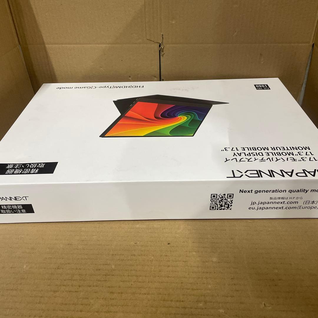 JAPANNEXT 17.3インチ モバイルモニター IPS パネル