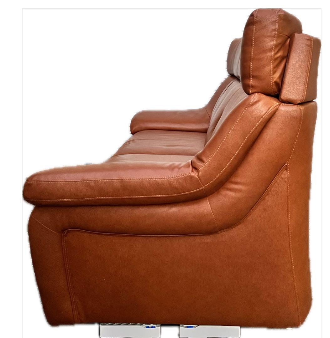 ② karimoku カリモク ZT73 レザーソファ 2人掛 けソファ本革