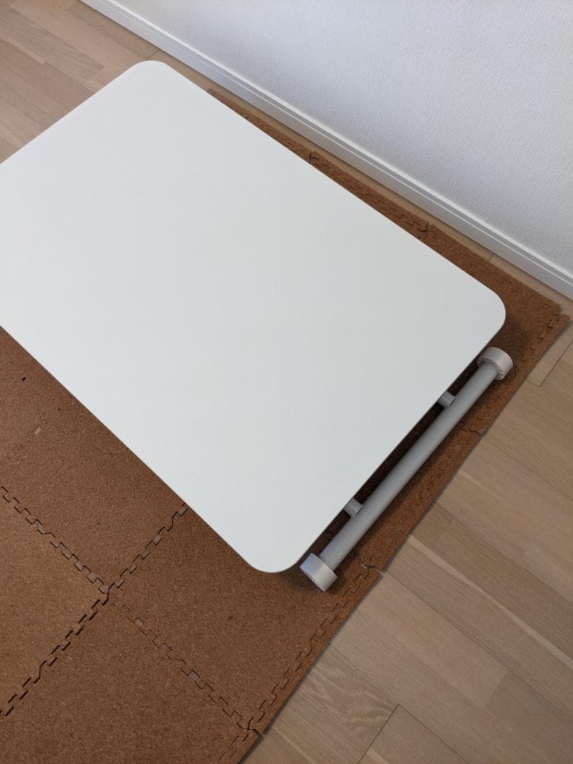 Yumcute 昇降テーブル 幅90 奥行60 高さ11-75cm