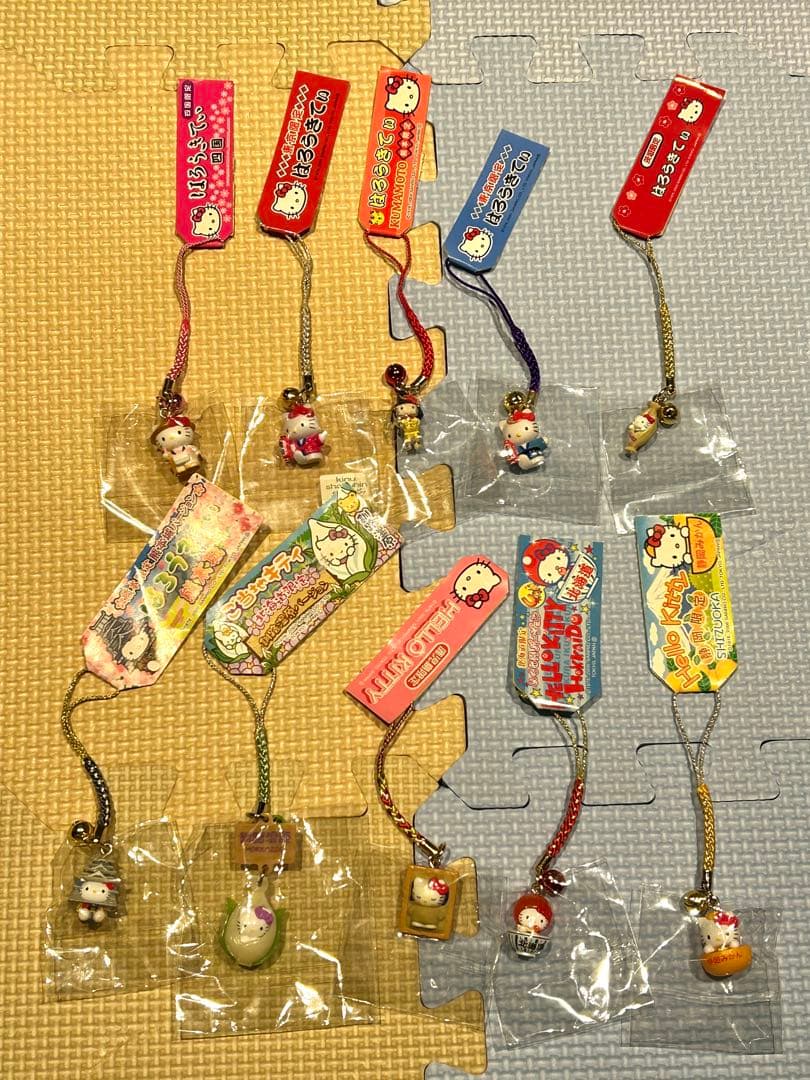 レア　ご当地キティ　サンリオ　根付け　ストラップ　100点