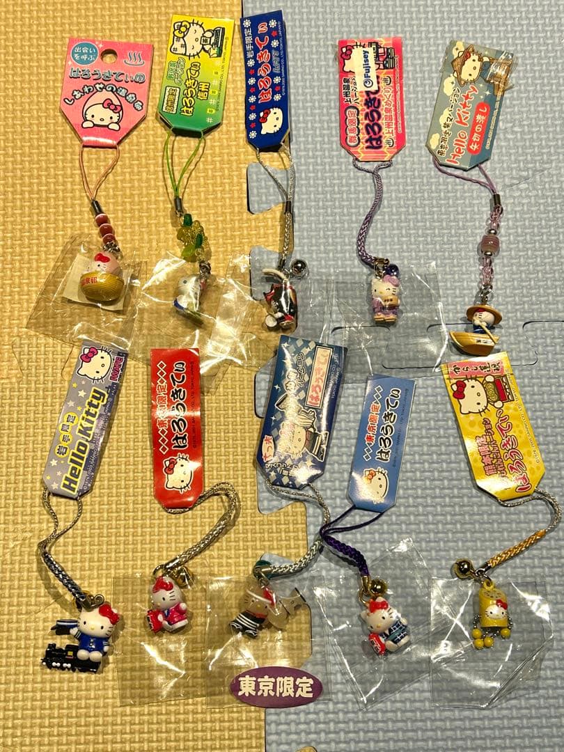 レア　ご当地キティ　サンリオ　根付け　ストラップ　100点