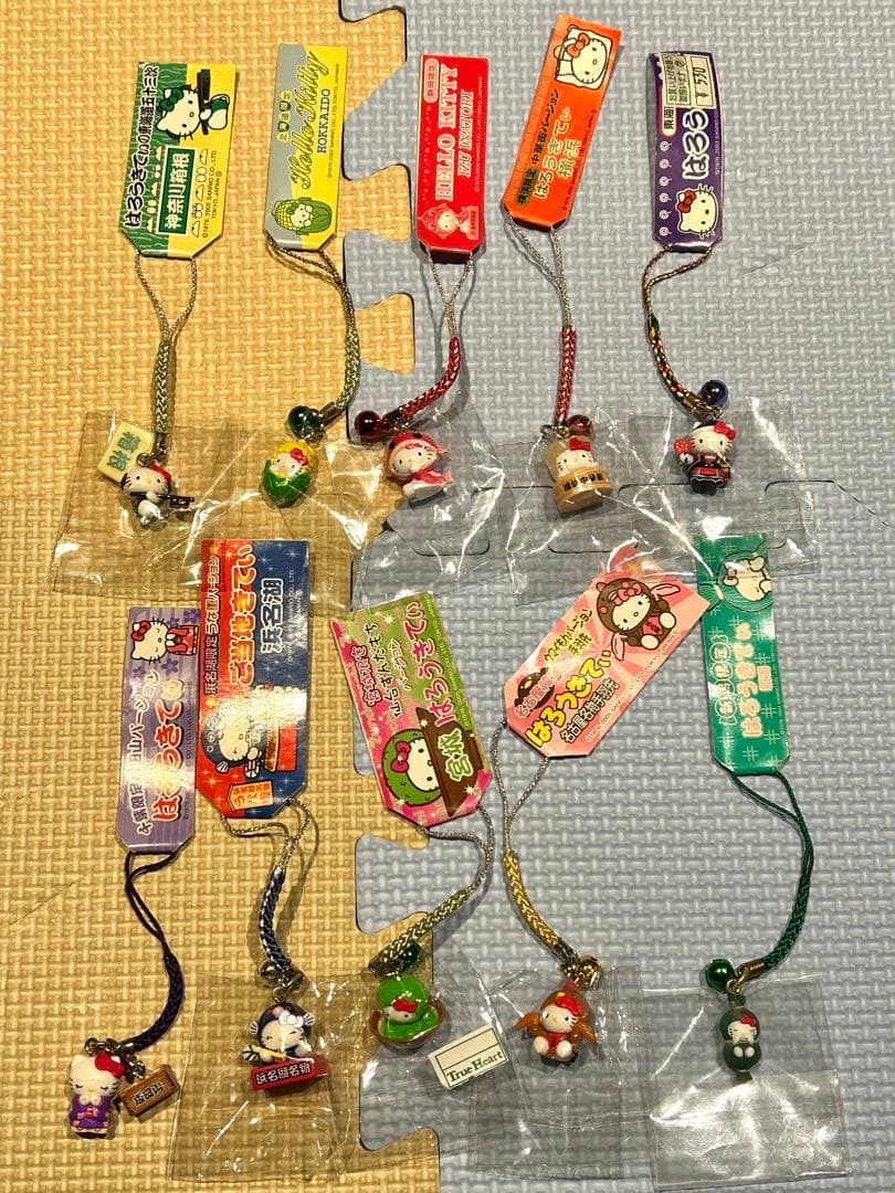レア　ご当地キティ　サンリオ　根付け　ストラップ　100点