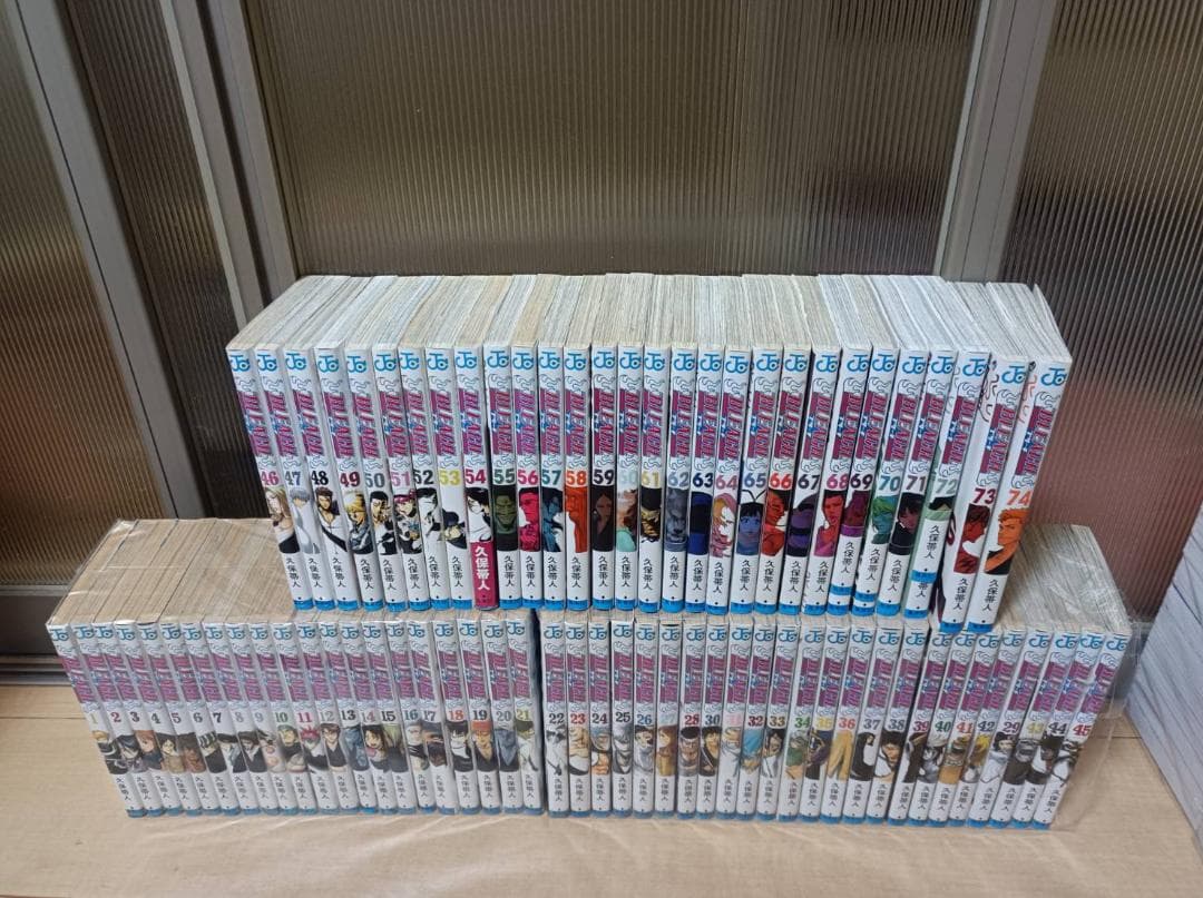 希少超絶 美品 初版 帯付き BLEACH ブリーチ 全巻 全巻セット 久保帯人