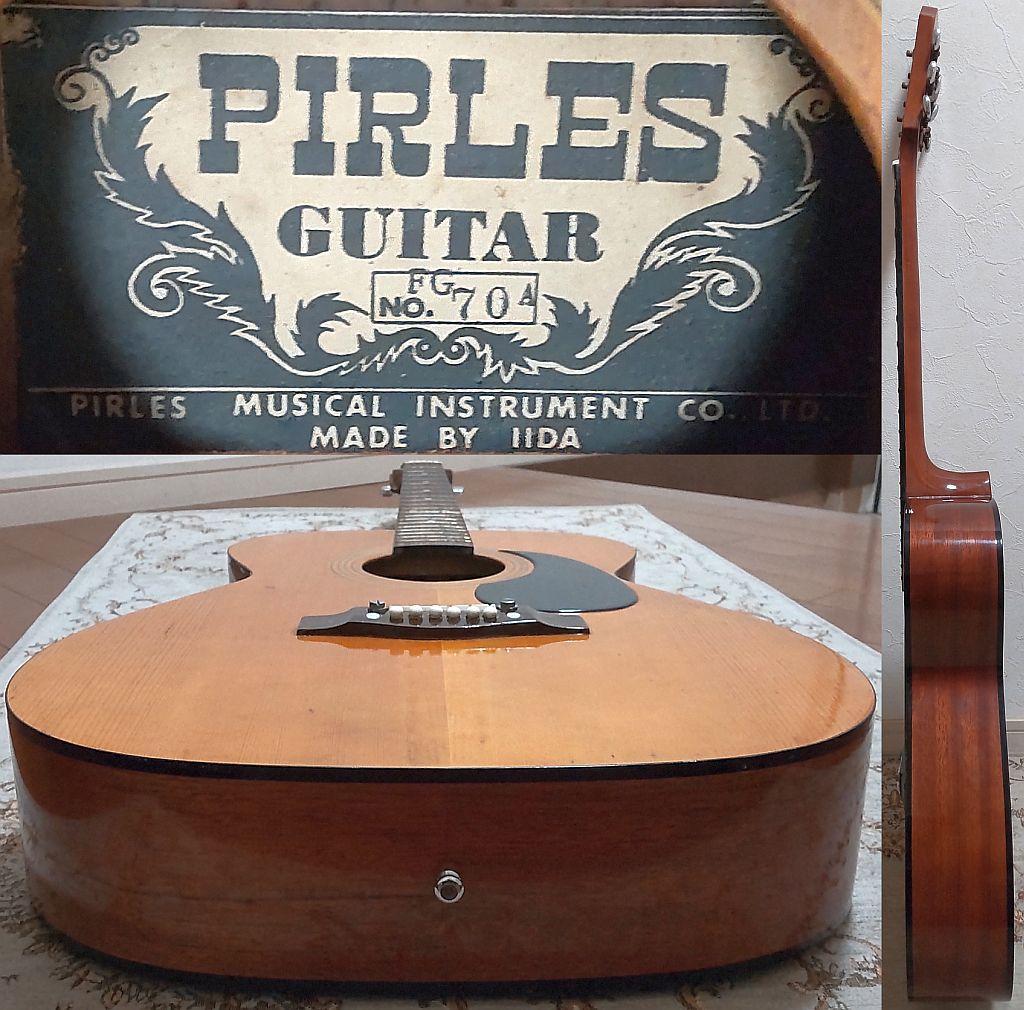ギター PIRLES FG70A Epiphone head Made in Japan