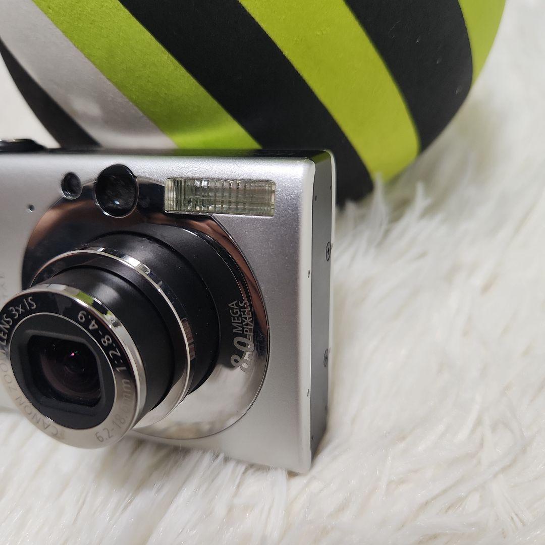 箱付きCanon IXY DIGITAL 20 IS シルバー デジカメ