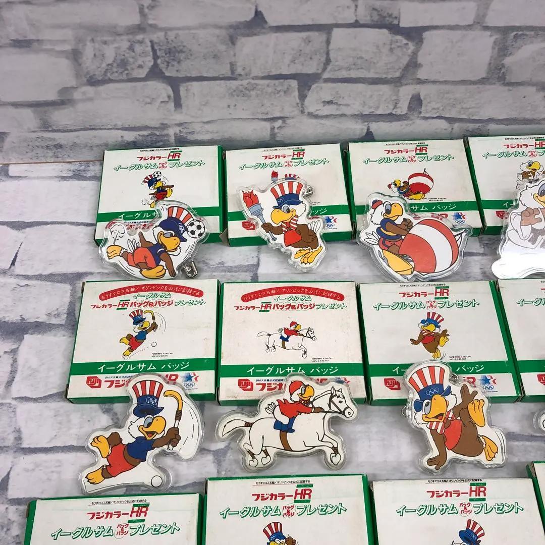 M4391 イーグルサムバッジ まとめ売り ロサンゼルスオリンピック 記念バッジ