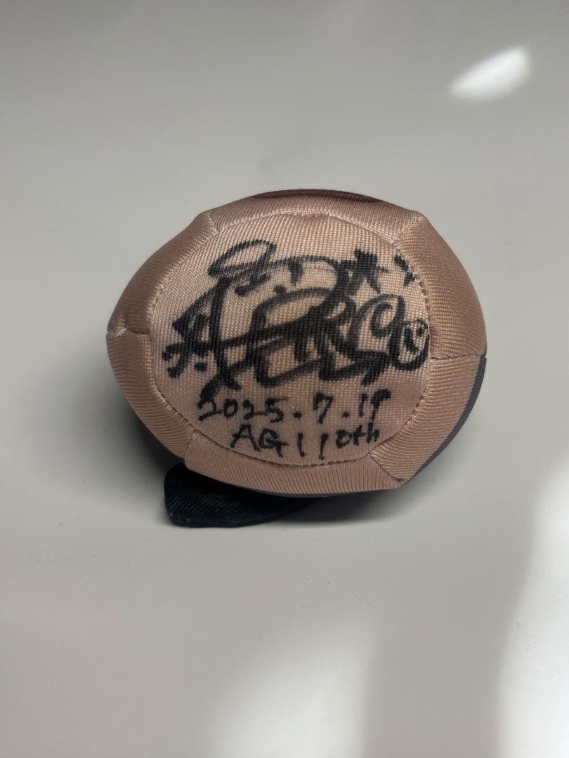 リン 直筆サイン入り お手玉キーホルダー 新しい学校のリーダーズ