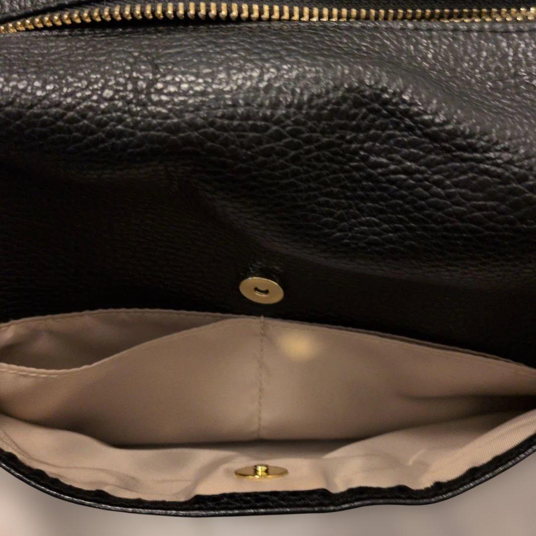 【美品】千秋プロデュースショルダーバッグ（黒）