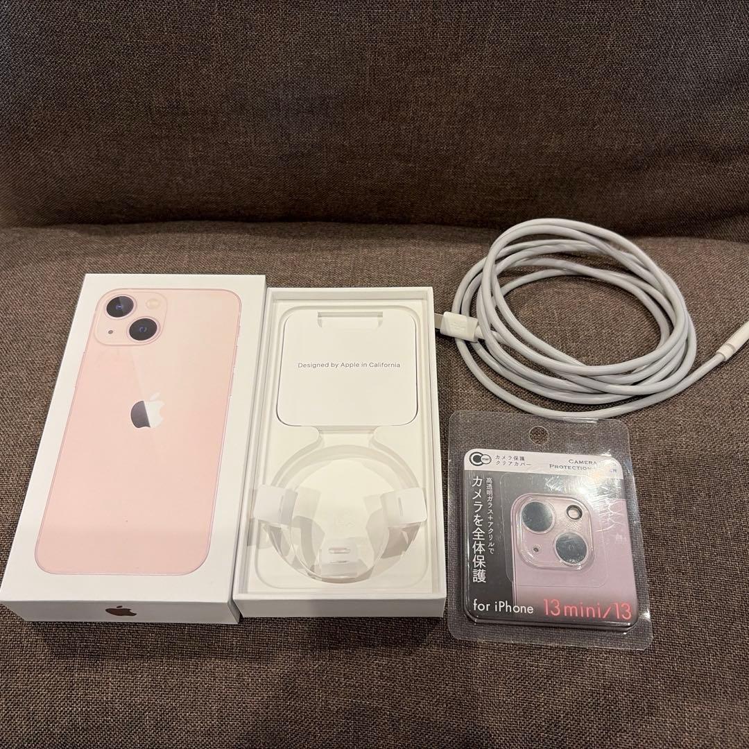 美品　Apple iPhone 13 mini 256GB ピンク