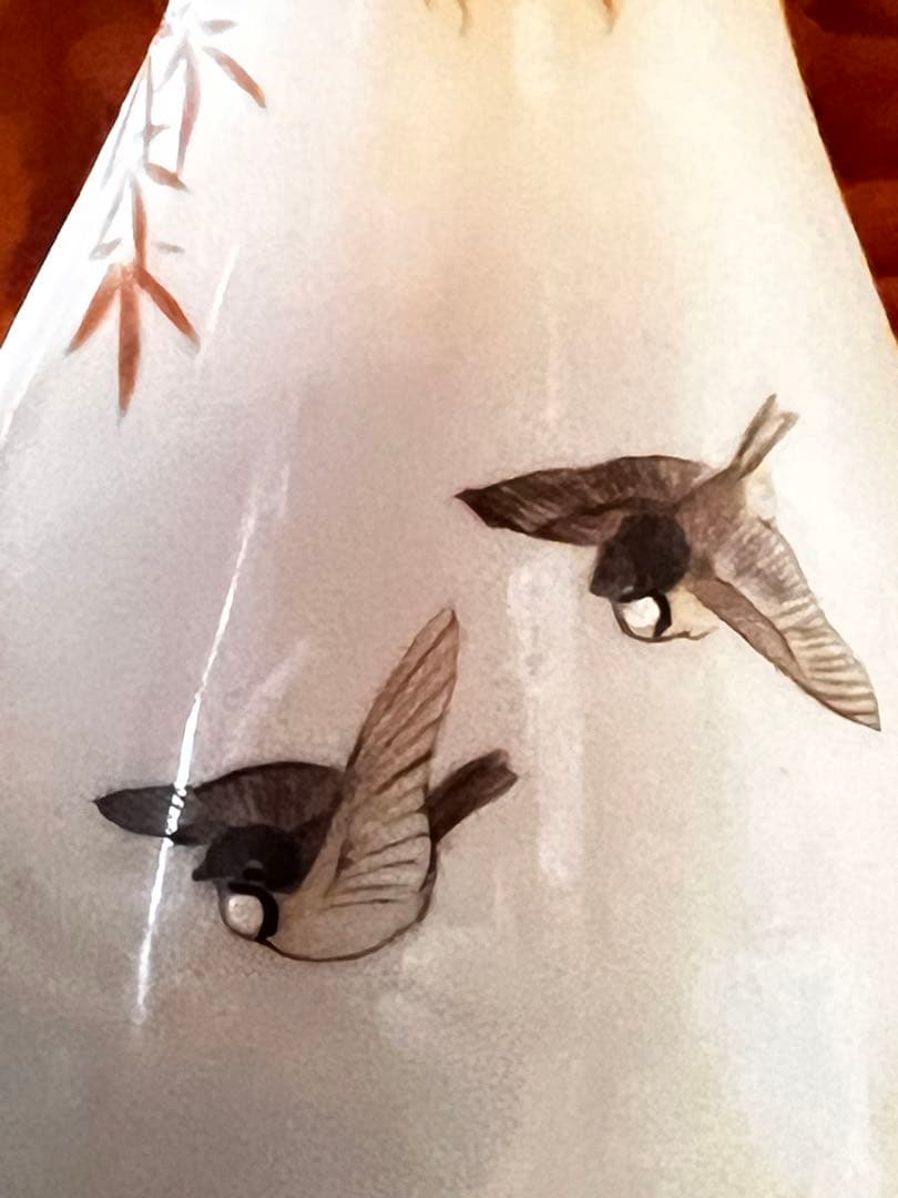 蔵出し　九谷　骨董　アンティーク　一輪挿　インテリア小物