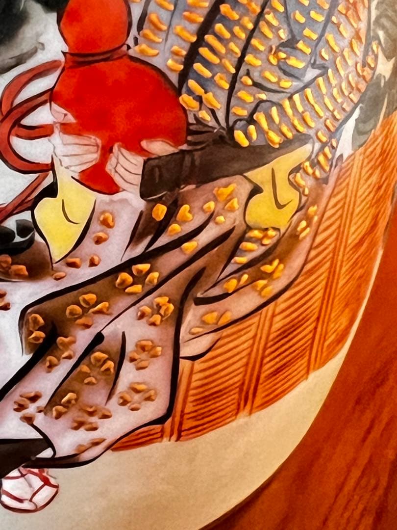 蔵出し　九谷　骨董　アンティーク　一輪挿　インテリア小物