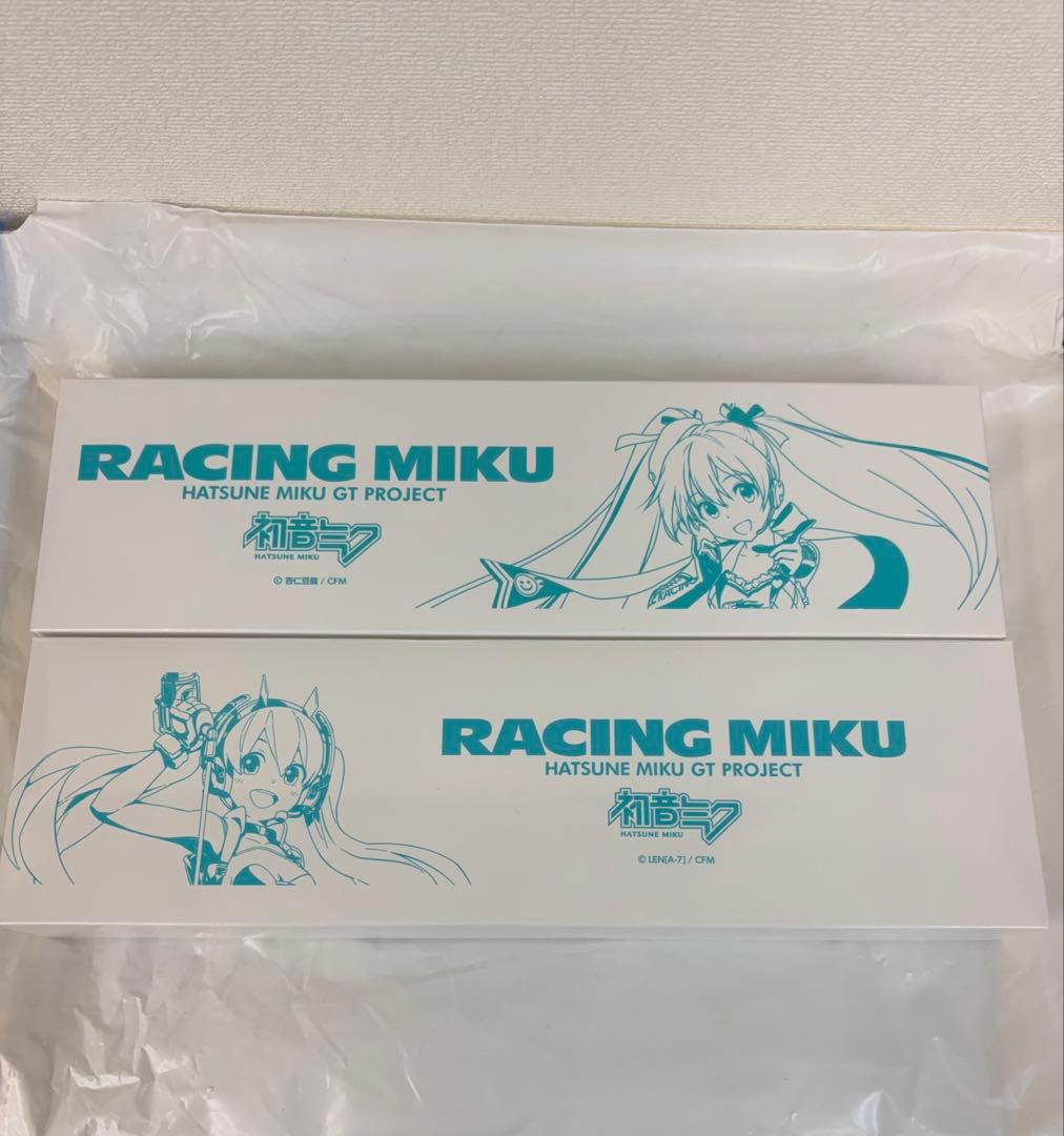 ワイドミラー 初音ミク レーシングミク　バックミラー　2個セット