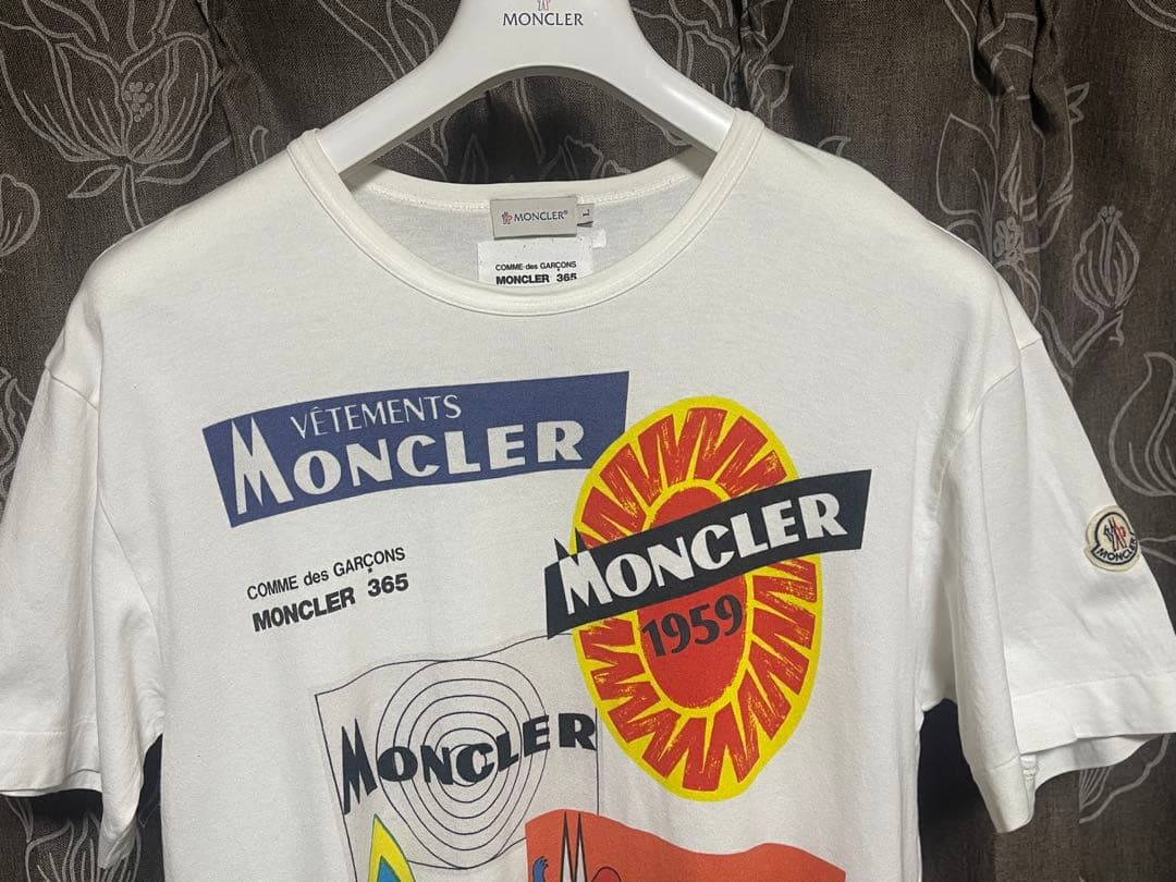 MONCLER 国内正規モンクレール コムデギャルソン コラボ Tシャツ L