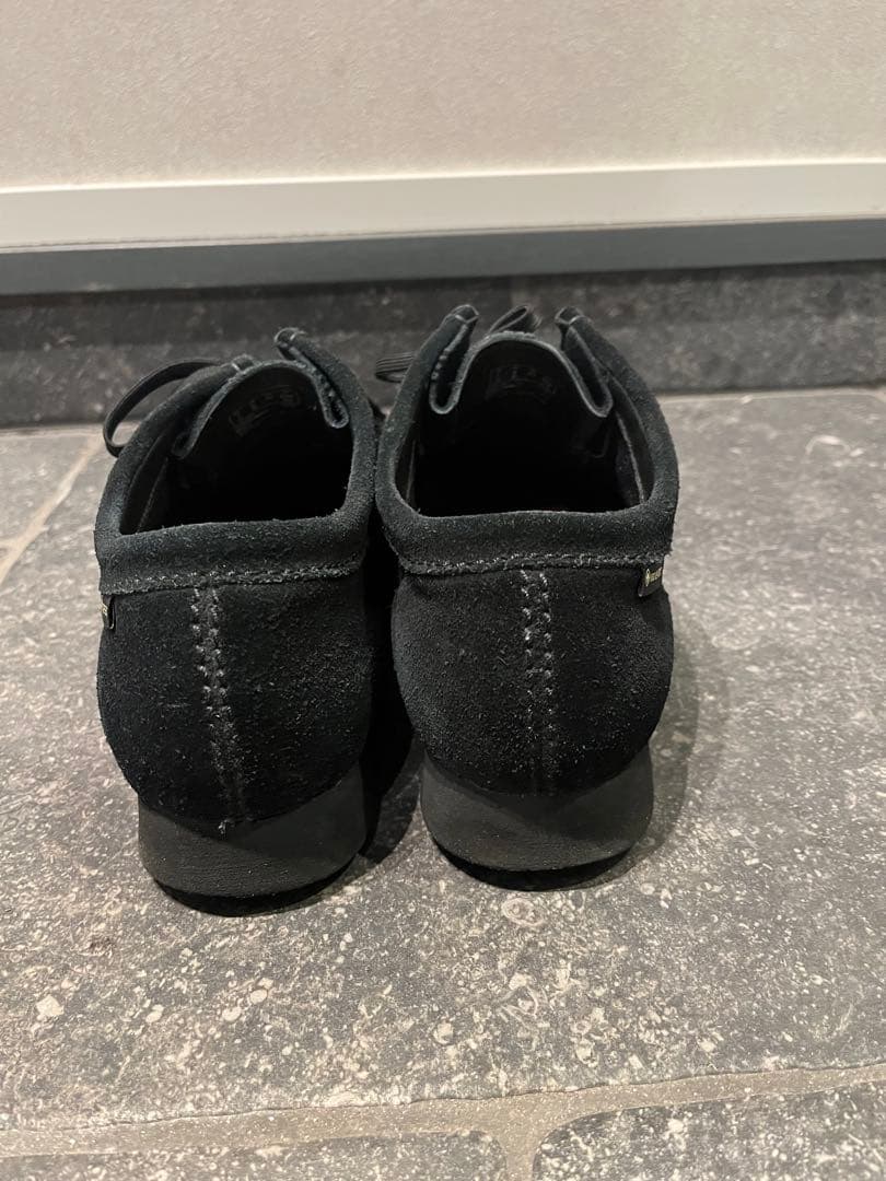 靴 clarks wallabee gore-tex