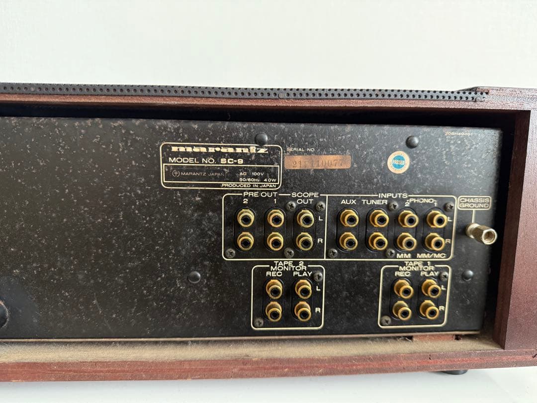 今*本様 Marantz　sc-9　プリアンプ　オーバーホール、チューンナップ済