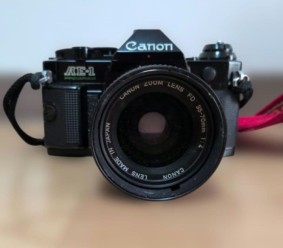 キヤノンAE-1プログラムフィルムカメラ　レンズセット　Canon