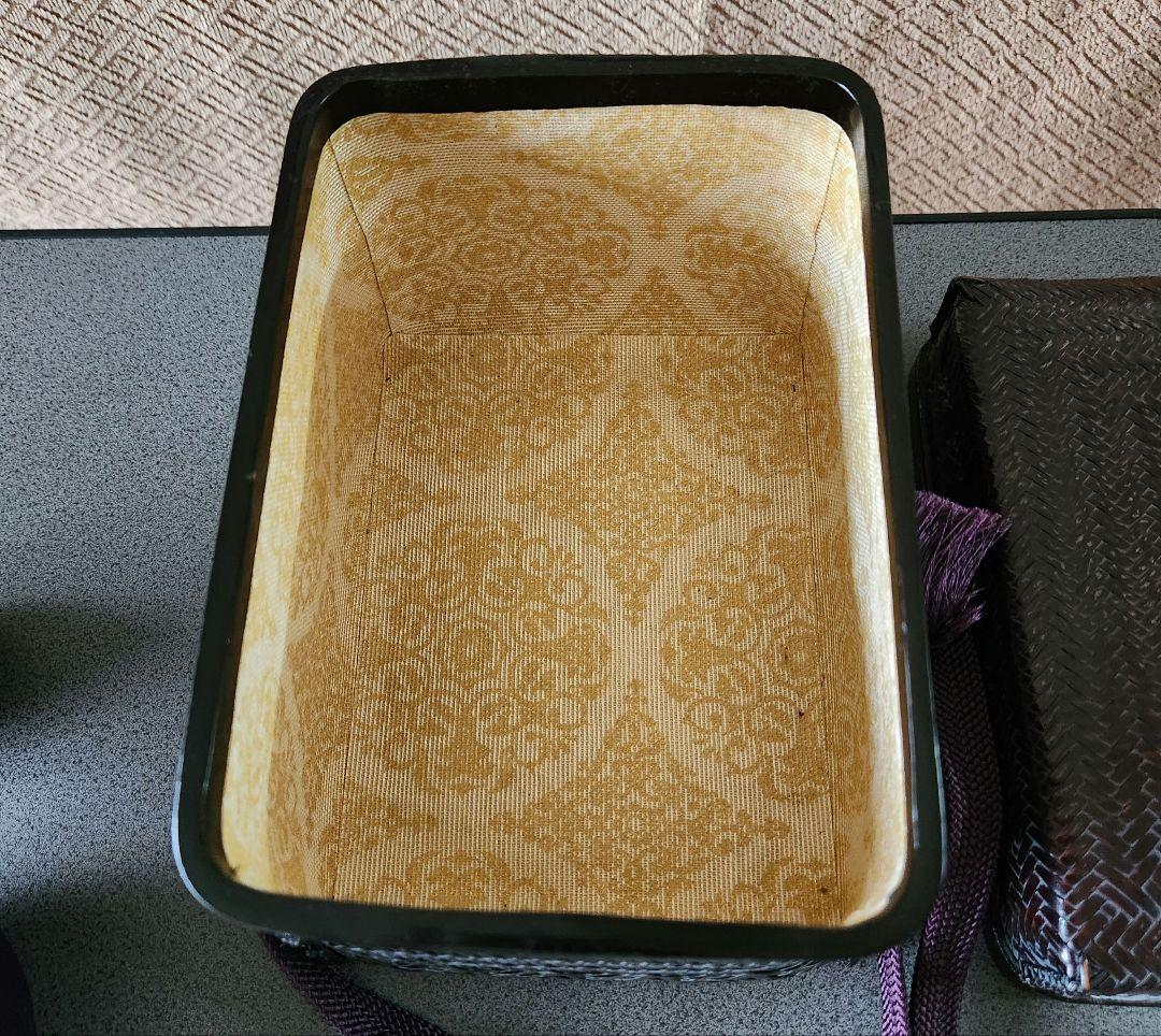 御所籠 茶道具一式 和田鱗司作 茶籠