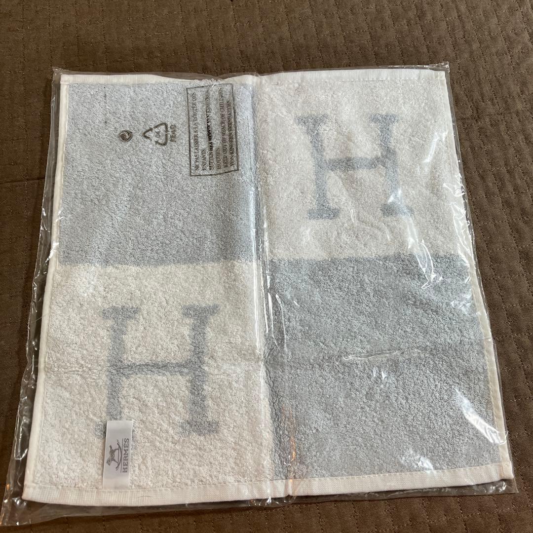 新品未使用　エルメス　ハンドタオル
