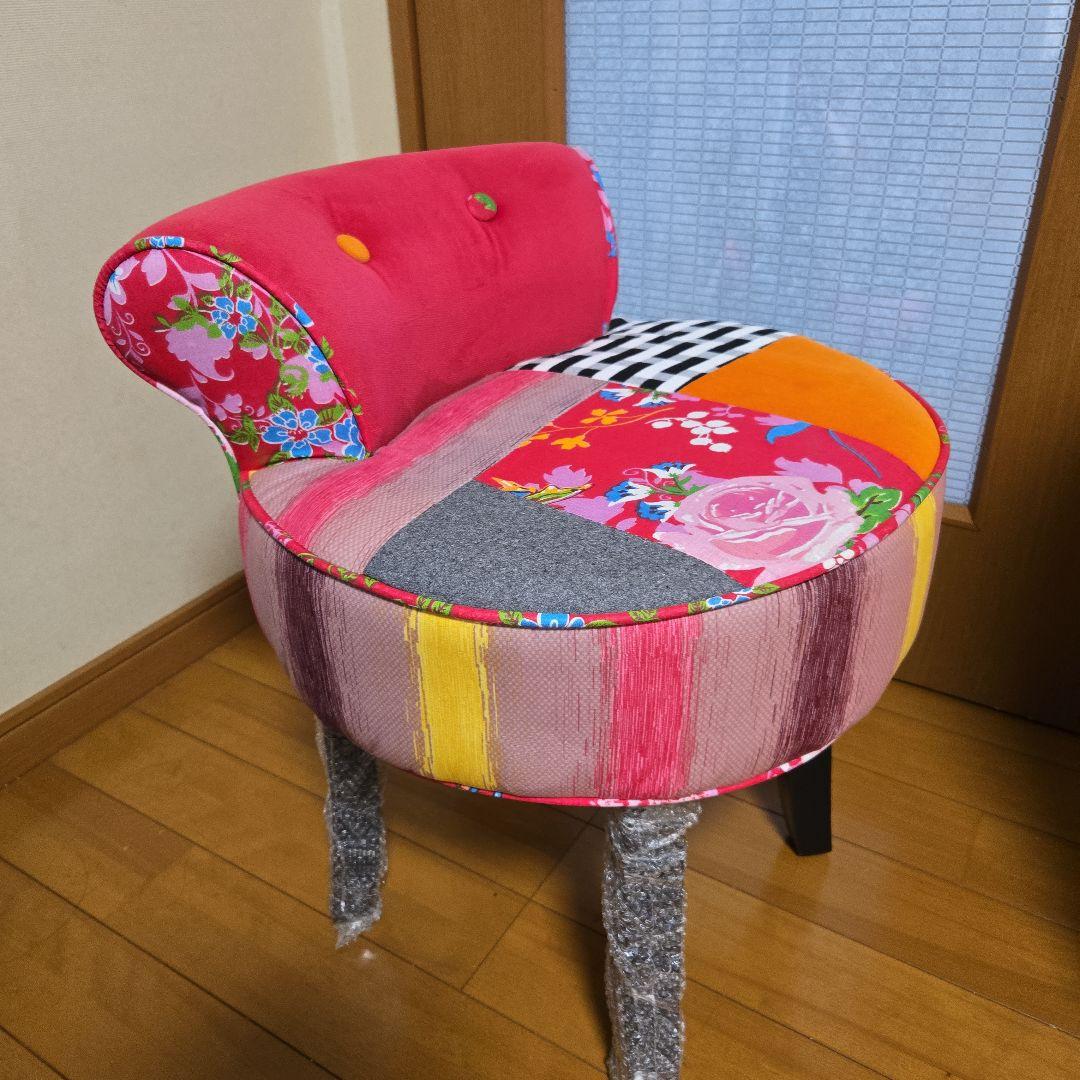 パッチワークデザイン スツール