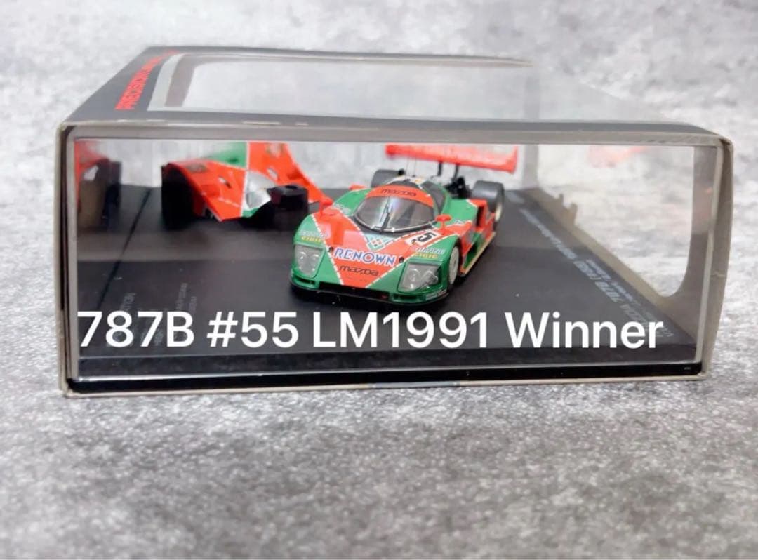 ミニカー hpi 1/43 MAZDA 787B #55 LM1991 Winner