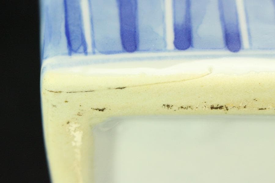 中国美術 窓絵 古い花瓶(ZE512)