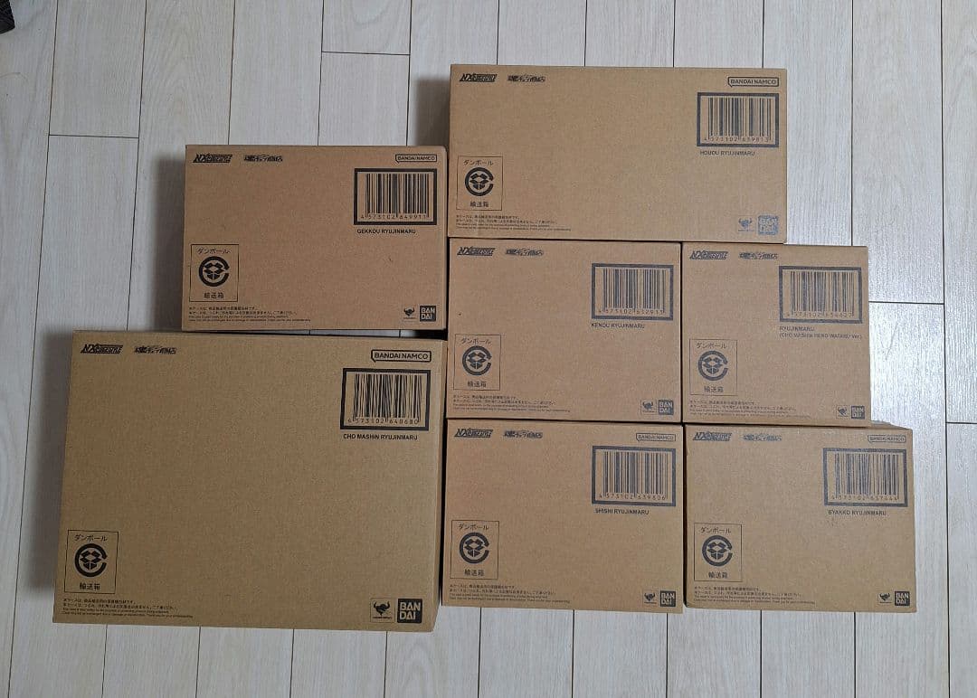 新品　超魔神英雄伝ワタル　ネクスエッジ　オンライン限定　月光等　7体セット