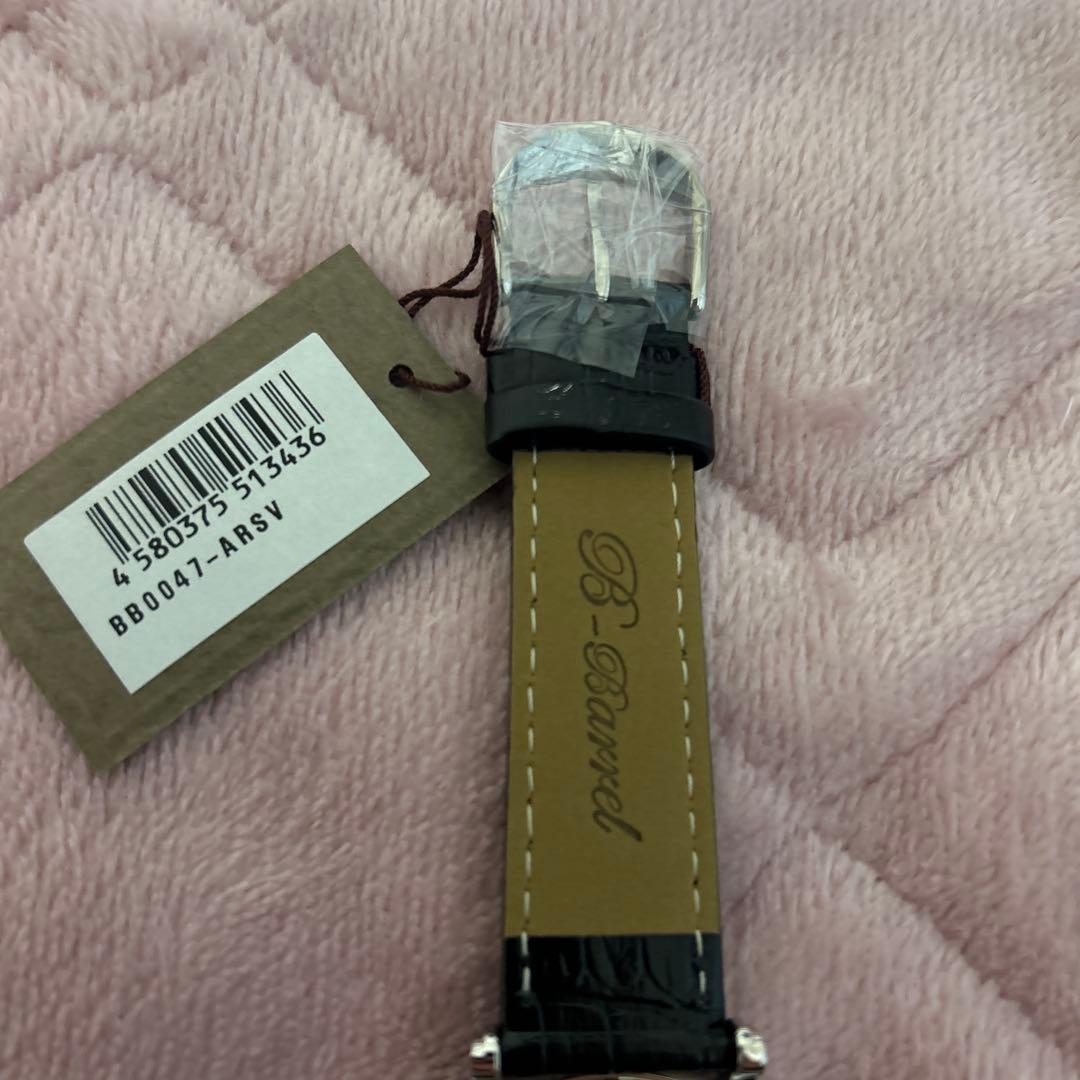 ビーバレル　B-BARREL 自動巻きスモセコ　アラビア数字　新品未使用品