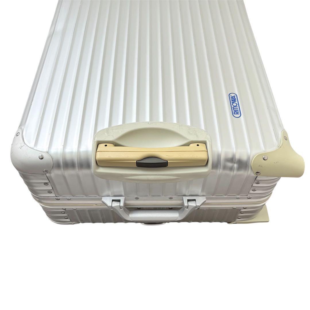 【大容量】RIMOWA キャリーケース4輪 トパーズ 932.70 シルバー
