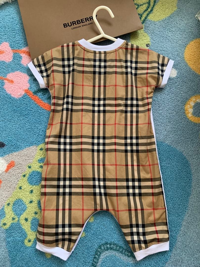 Burberry ベビー ロンパース チェック柄6ヶ月