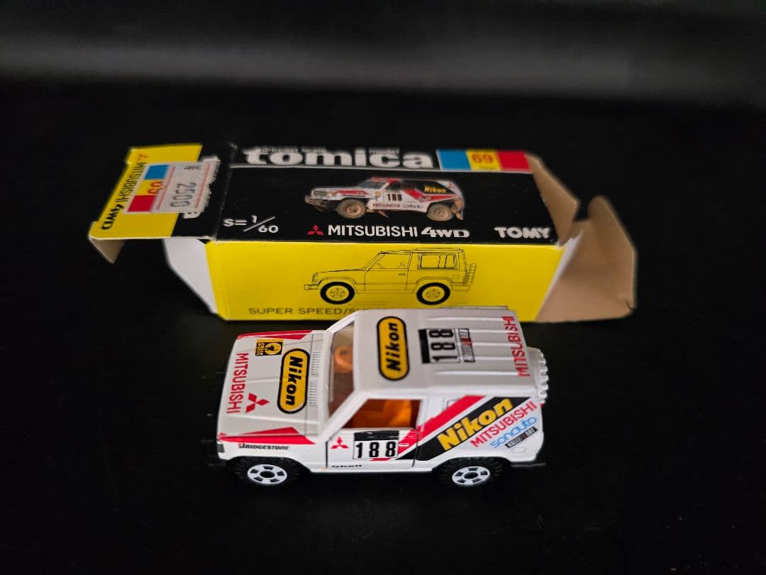 トミカ 69-4 三菱自動車特注 三菱パジェロ : #188 Nikon