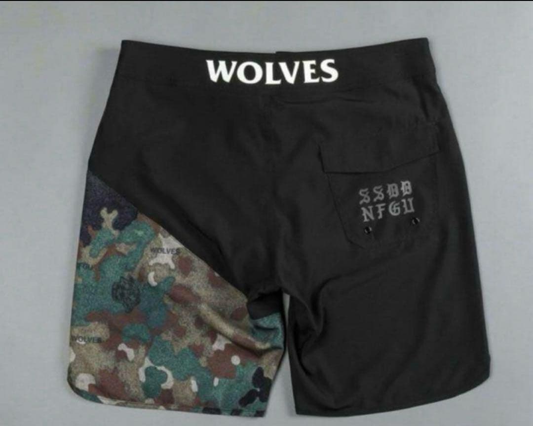 1063　レア darc sport　ダルクスポーツ 立　ステージショーツ 黒緑