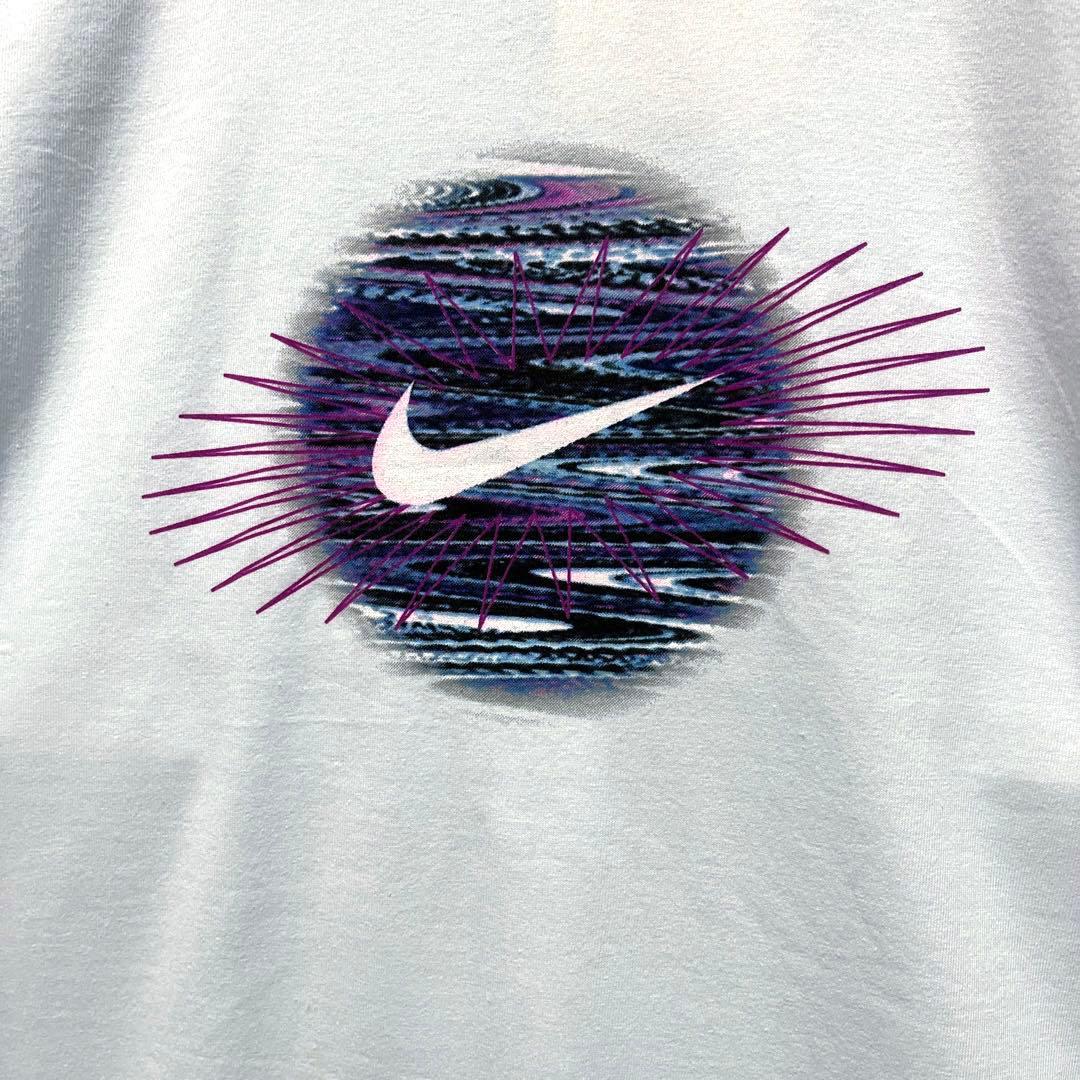 ナイキ Ｔシャツ L 半袖 90s 銀タグ スウッシュ 未使用 デッドストック