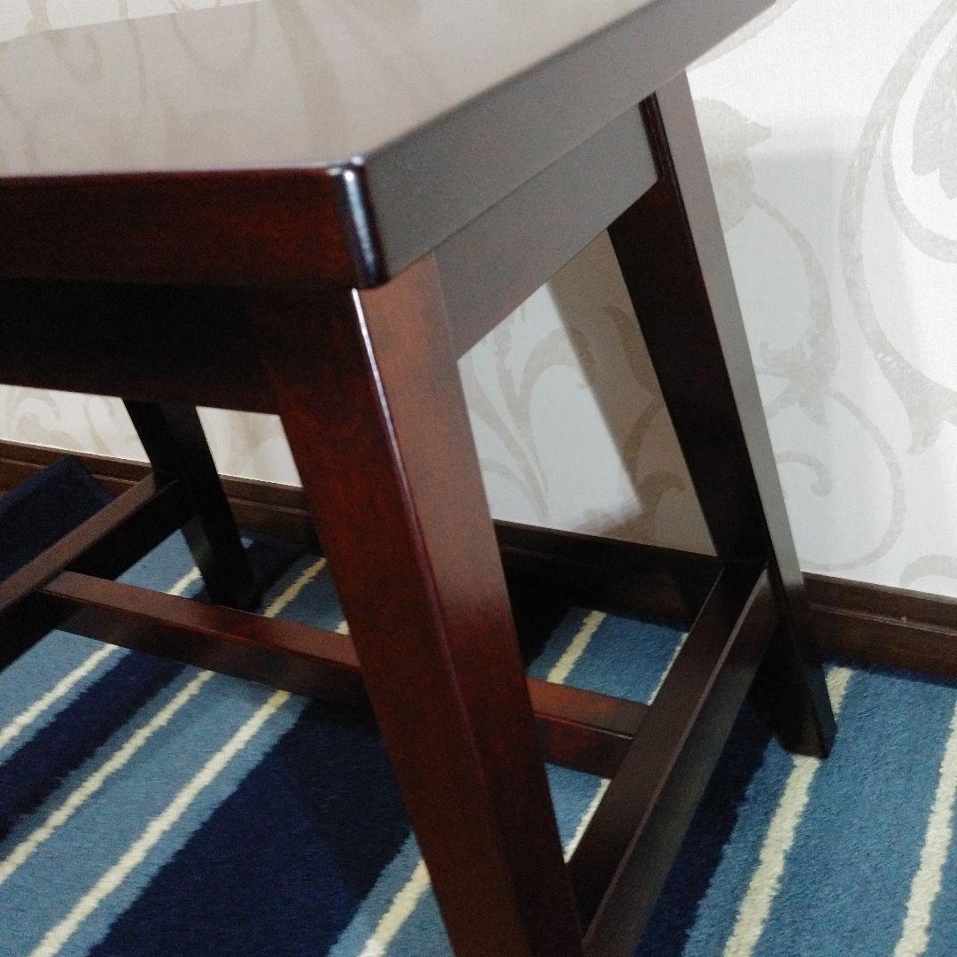 松本民芸家具　角脚 スツールテーブル