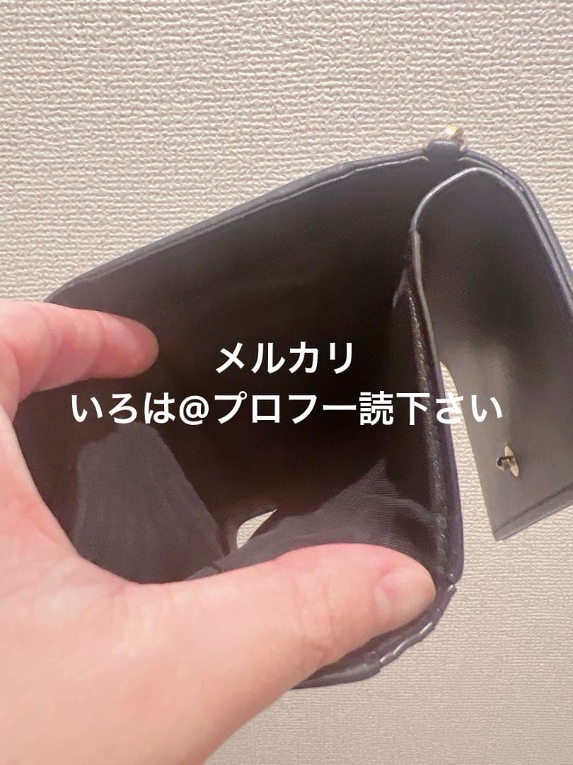 Dior レディディオール ロータスウォレット 折り財布