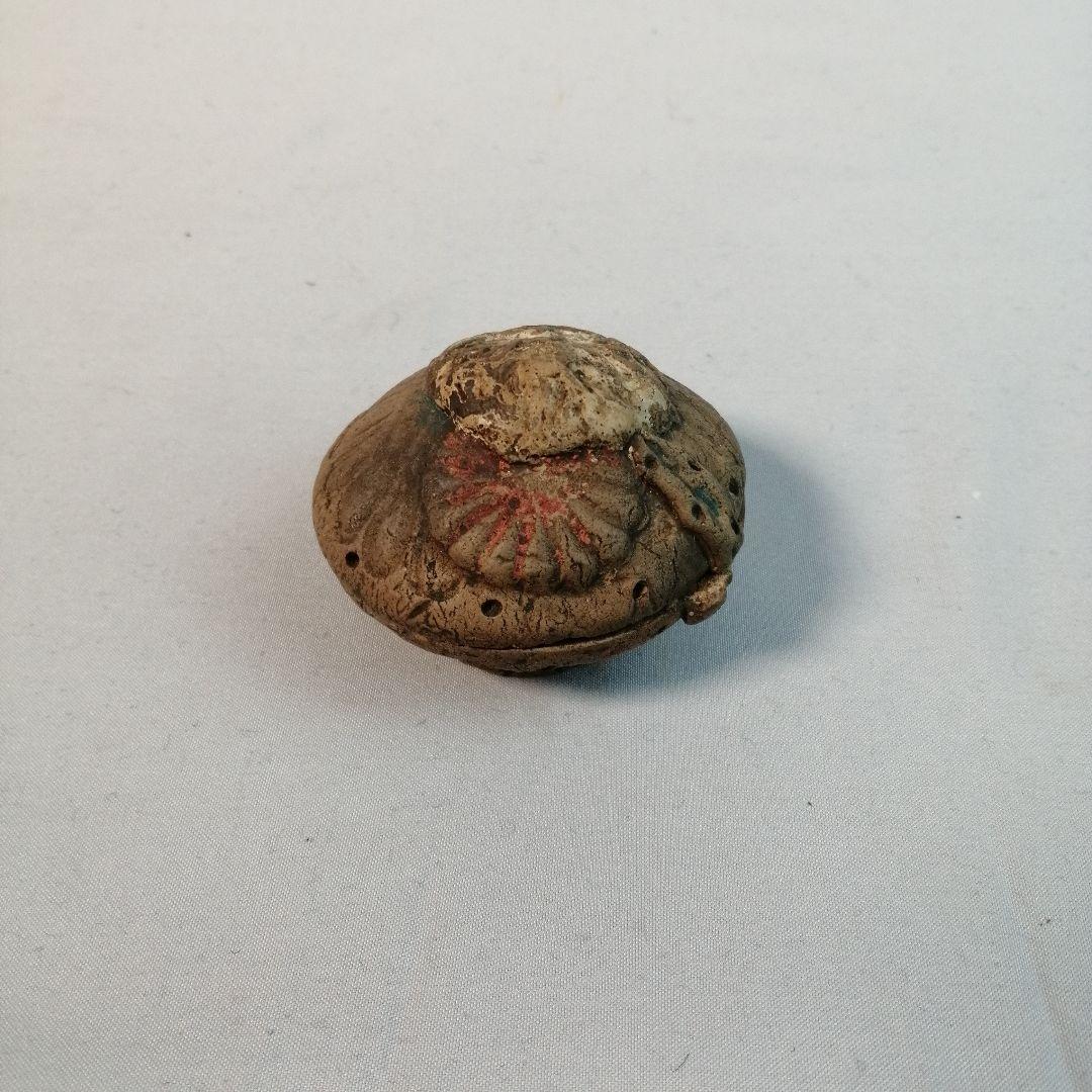 【茶道具】木米作　蓮香合　香合268