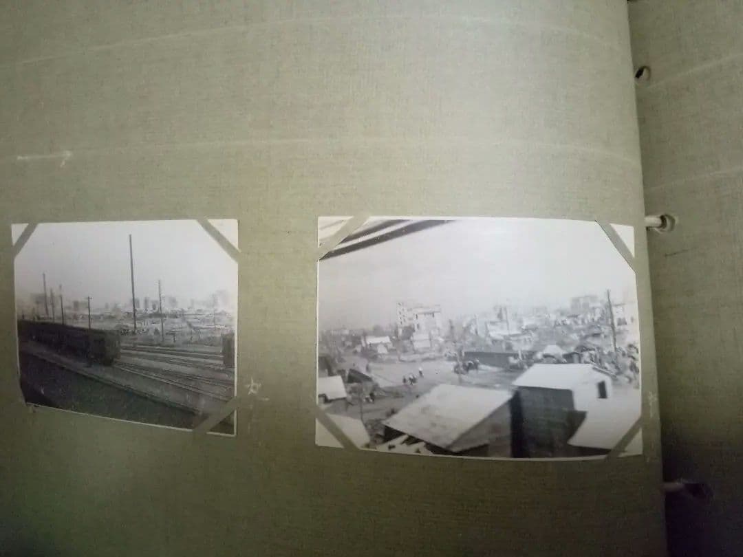 関東大震災　大正時代の写真アルバム　古写真