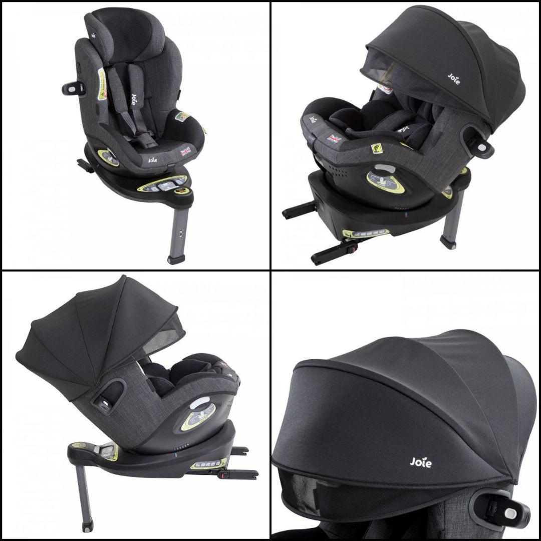 極美品♡【Joie】 アイ・アーク360°《キャノピー付》／ブラック