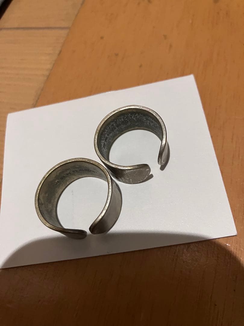 ひ*り様 Maison Margiela 4連リング　真鍮　18号19号