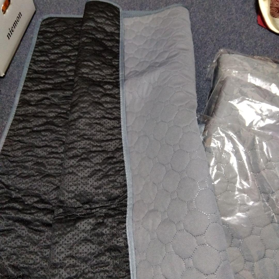 ひ*で様 ペットマット大型 XXL グレー 防水 4枚 トイレシート 洗えるペッ