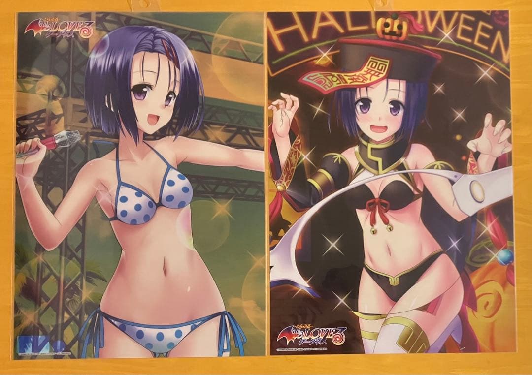 A3クリアポスター 8枚 西連寺春菜 ToLOVEる とらぶる