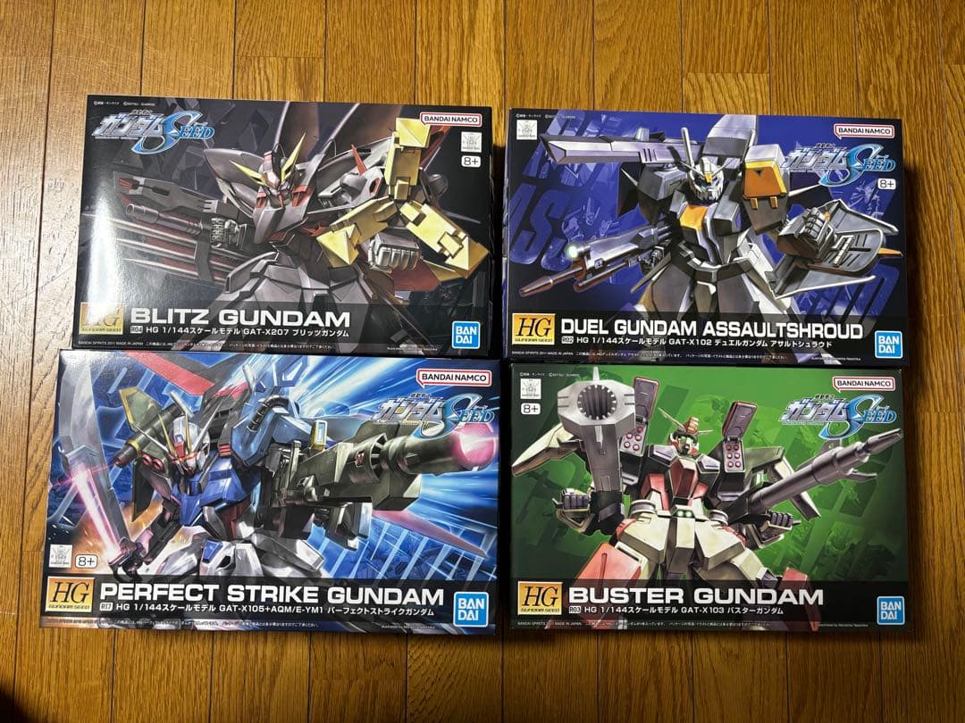 HGガンプラ11セット ガンダムSEED/destiny