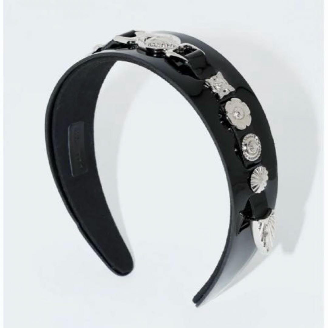 【美品】TOGA TOO レザーヘッドバンド2 カチューシャ